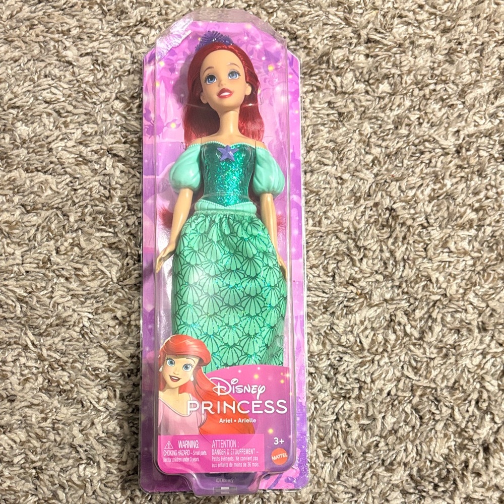 Disney Ariel Doll in Shimmery Seafoam Green Gown - NIB